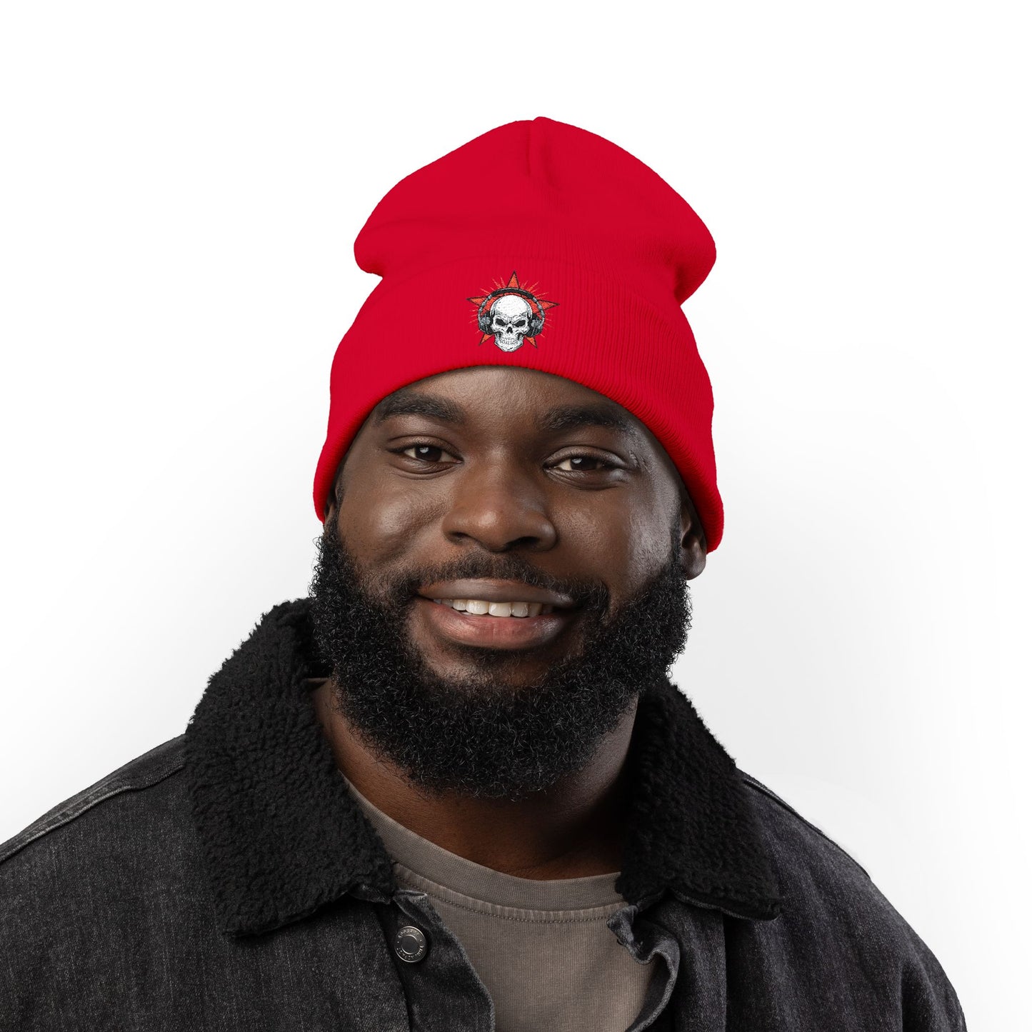 Knit Beanie (Embroidery)