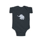 Cute Elephant Infant Bodysuit, Baby Shower Gift, Newborn Outfit, Toddler Clothing, Unisex Baby Wear