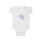 Cute Elephant Infant Bodysuit, Baby Shower Gift, Newborn Outfit, Toddler Clothing, Unisex Baby Wear