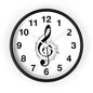 Musical Notes Wall Clock - Perfect for Music Lovers, Home Decor