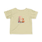 Whimsical Fox Infant Tee, Cute Kids Shirt, Personalized Baby Clothing, Baby Shower Gift, Eco-Friendly Toddler Tee