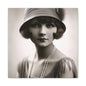 Vintage 1920s Flapper Portrait Canvas