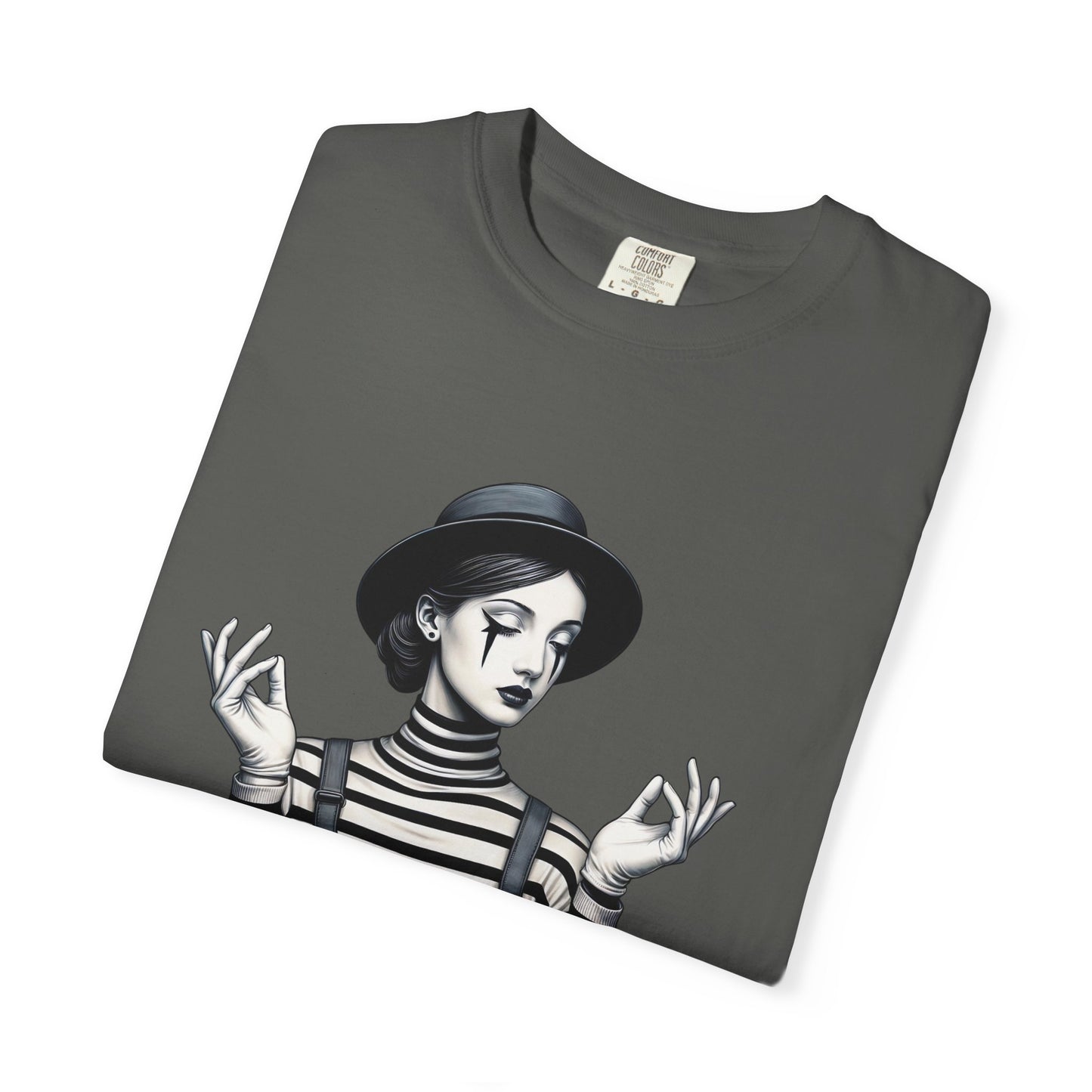 Gothic Striped Graphic Unisex T-Shirt, Edgy Casual Wear, Alternative Fashion, Gift for Her
