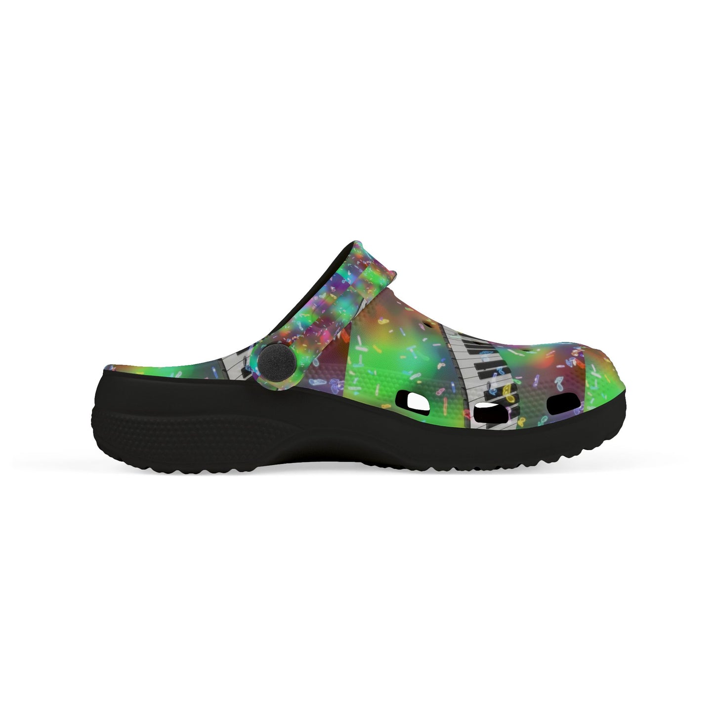 Colorful Musical Kid's EVA Foam Clogs - Bright, Fun