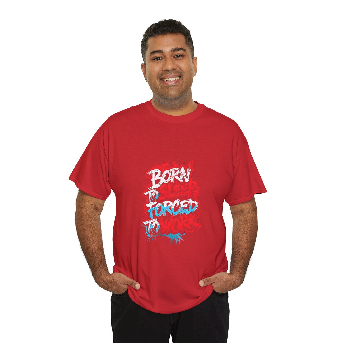 Born to Sleep, Forced to Work T‑Shirt — Funny Graphic Tee for Night Owls