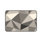 Geometric Desk Mat - Modern Workspace Decor, Office Desk Accessories, Stylish Mouse Pad, Home Office Gift, Minimalist Desk Decor