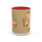 Fall Breeze & Leaves Coffee Mug, Autumn Mug, Seasonal Drinkware, Cozy Kitchen Decor, Perfect Gift for Fall Lovers