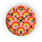 Vibrant rainbow  Wall Clock