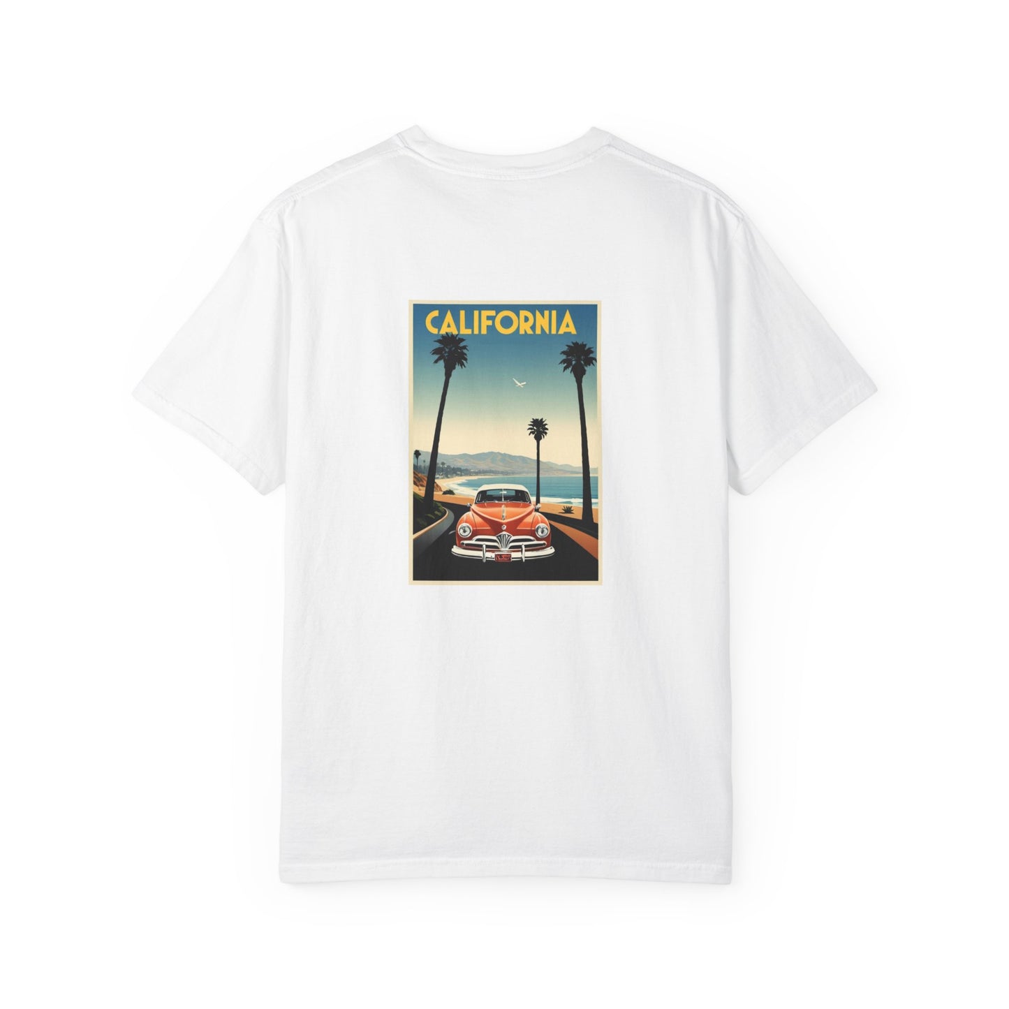 California Surf Style T-Shirt, Unisex Beach Tee, Vintage California Graphic Shirt, Summer Casual Wear, Surfing Enthusiasts Apparel
