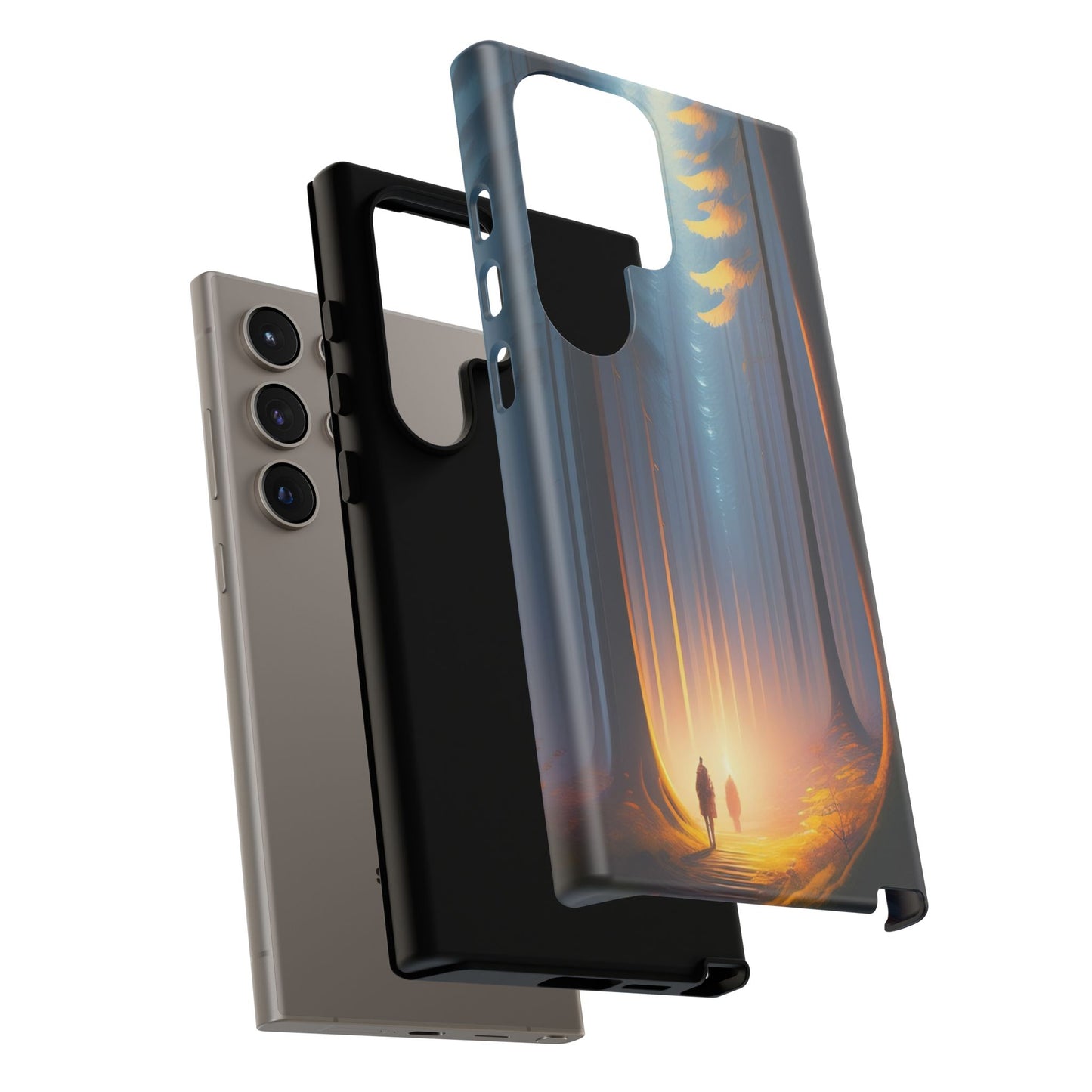 Phone Case — Mystical Forest Nightscape Protective Tough Case