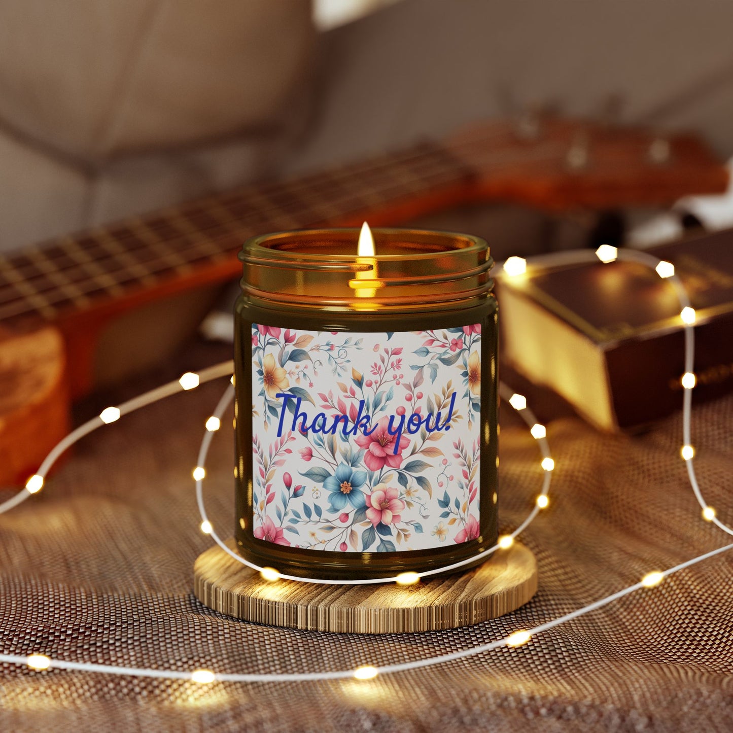 Scented Candles, Coconut Apricot Wax (4oz, 9oz)