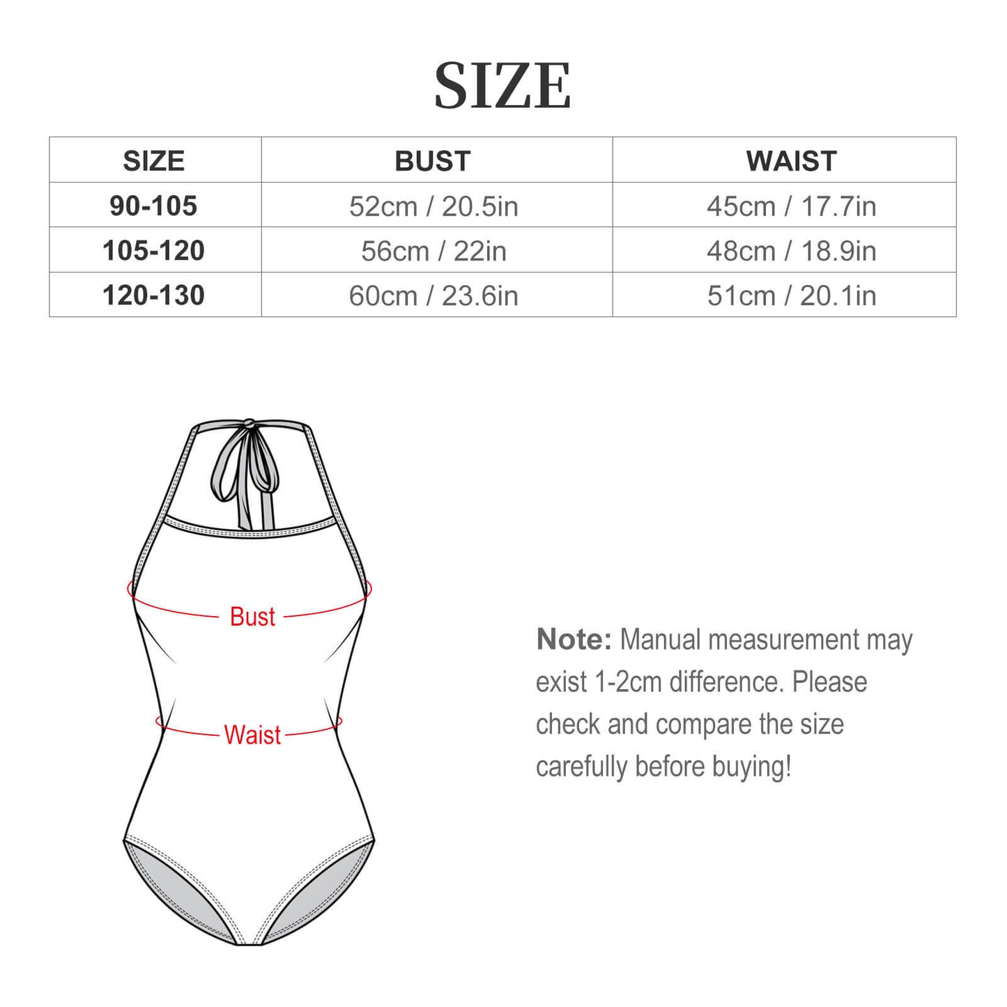 Strap Swimsuit for Girls(All-Over Printing) Fun Colors