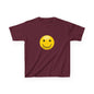 Kids Smiley Face Tee - Fun Cotton Shirt for Kids