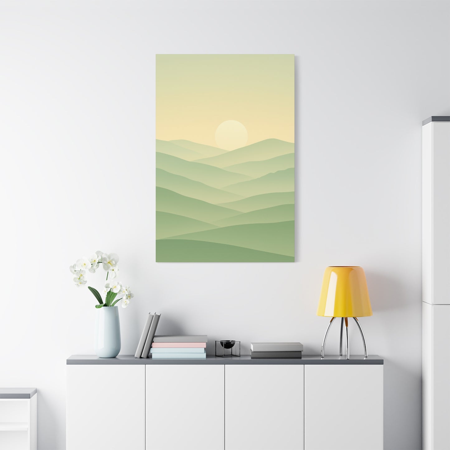 Matte Canvas, Stretched, 1.25" Sunset or Sunrise