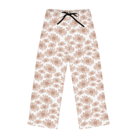 Cozy Floral Women's Pajama Pants, Relaxing Sleepwear, Gift for Her, Lounging at Home, High-Quality Cozy Pants