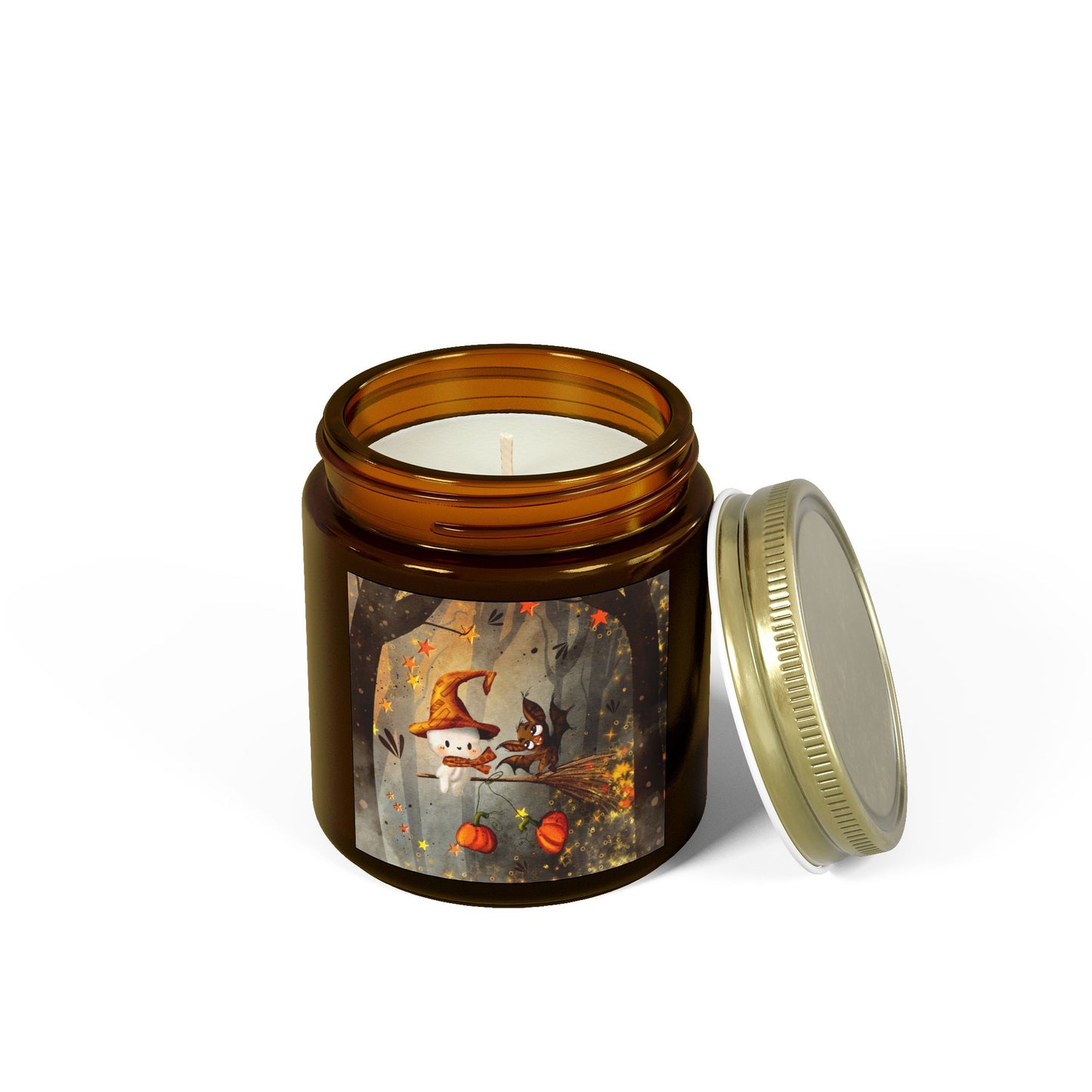 Cozy Autumn Scented Candles - Coconut Apricot Wax, Fall Decor, Thanksgiving Gifts, Relaxation, home fragrance, artisanal candles