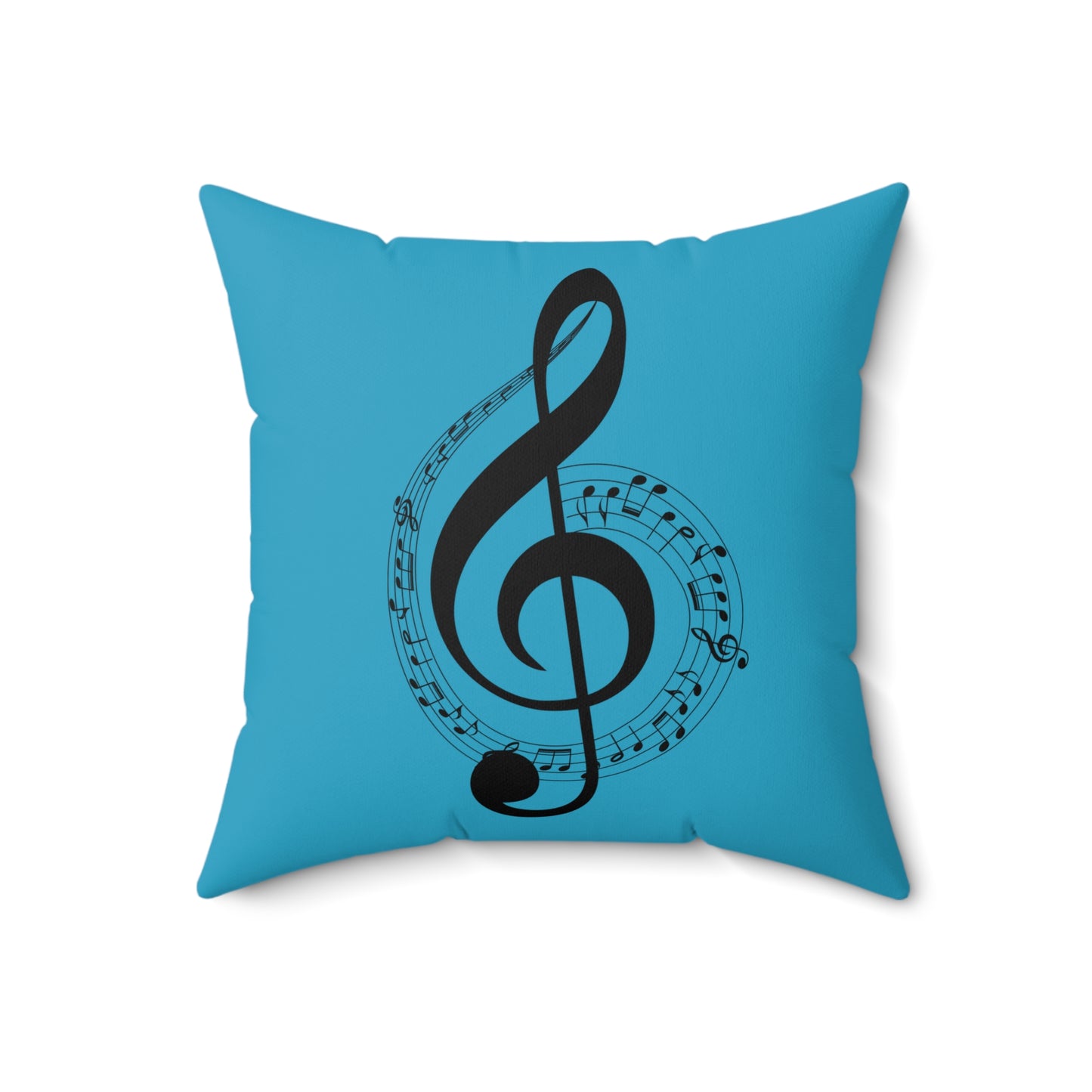 Musical Notes Decorative Pillow