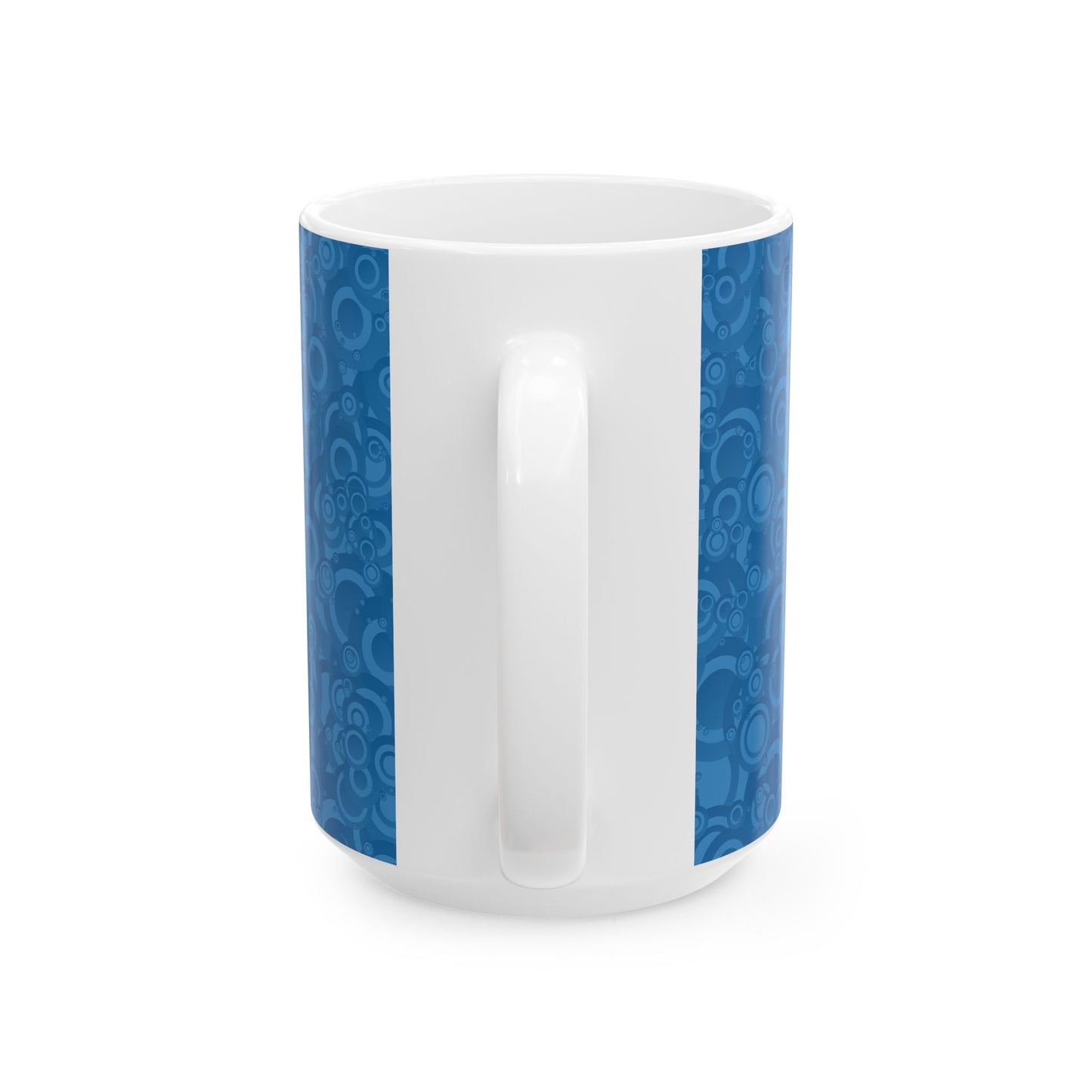 Cozy Blue Bubble Ceramic Mug - Unique Coffee Cup, Gift for Him, Gift for Her, Birthday Mug, Home Decor, Fun Kitchenware