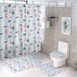 Bathroom 4-Piece Set(One-sided Printing)