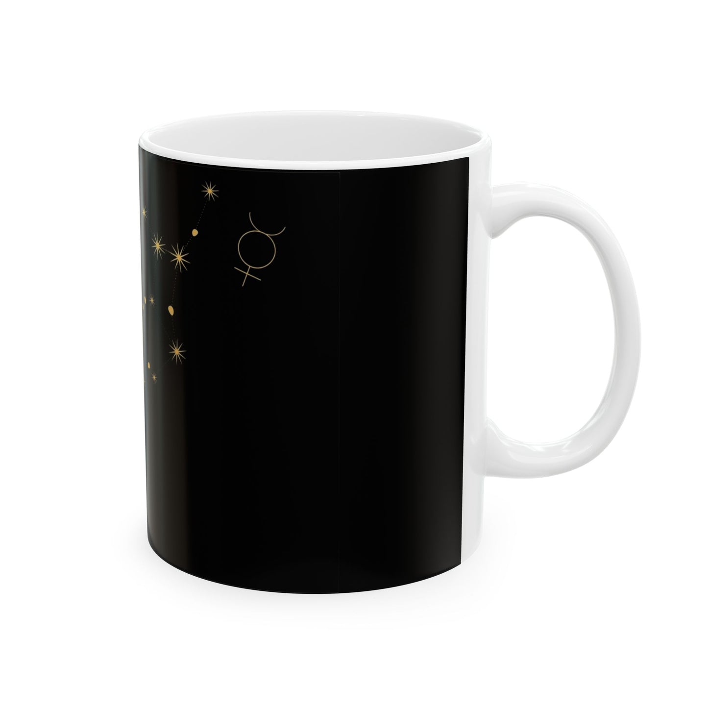 Virgo Constellation Ceramic Mug — Zodiac Astrology Coffee Cup (11oz/15oz)