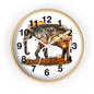 Elephant Sunset Wall Clock