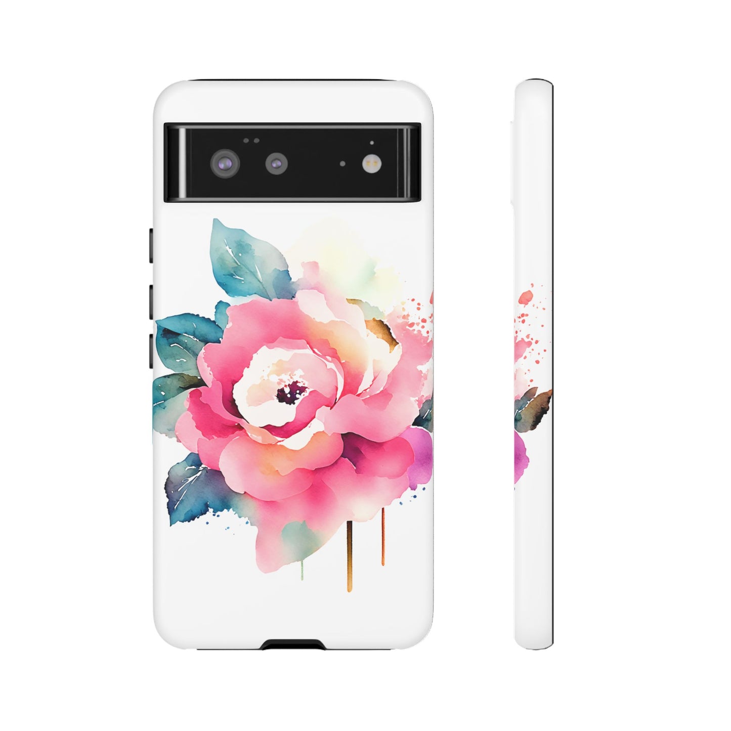 Floral Phone Case - Vibrant Rose Design
