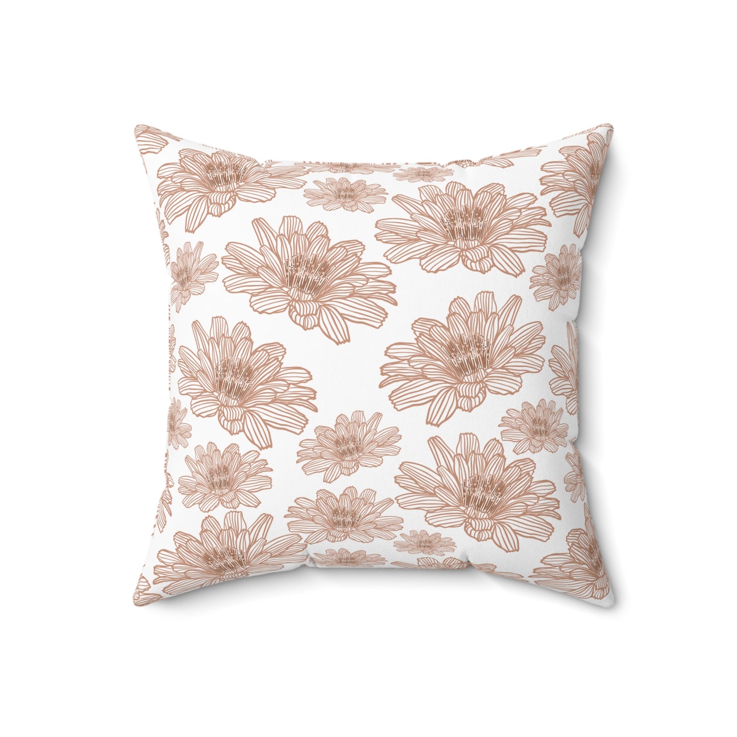 Boho Floral Pillow | Cozy Home Decor, Gift for Her, Flower Print Cushion, Living Room Accent, Modern Bohemian Style
