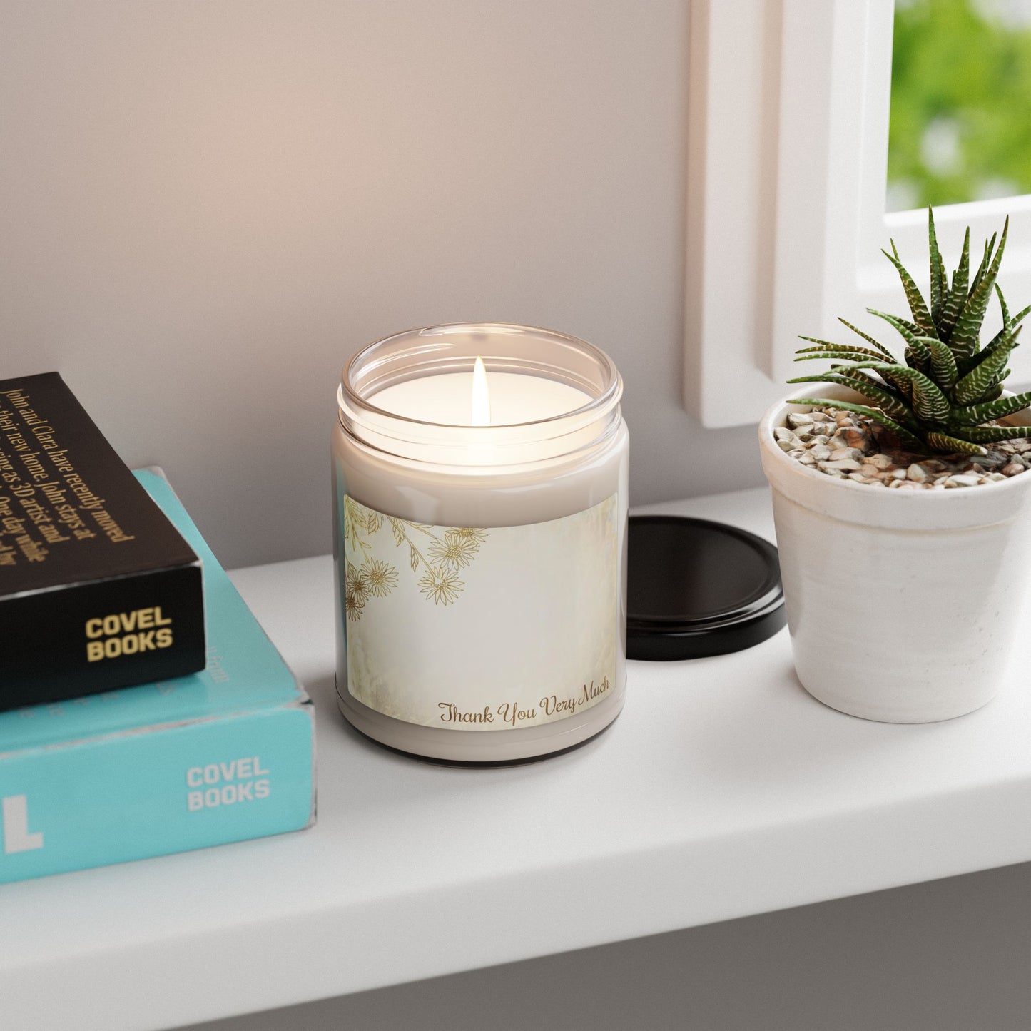 Thank You Very Much - Floral Thank You Soy Candle (9oz)
