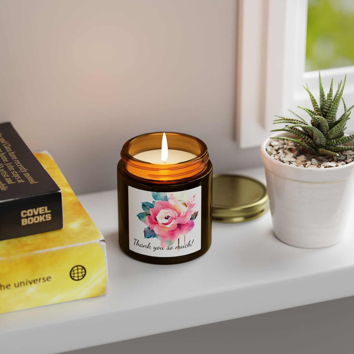 Floral Scented Candles - Thank you so much