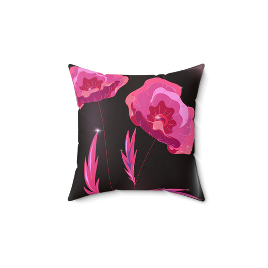Spun Polyester Square Pillow