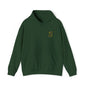 Floral S Initial Hoodie — Monogrammed Flower Letter Sweatshirt