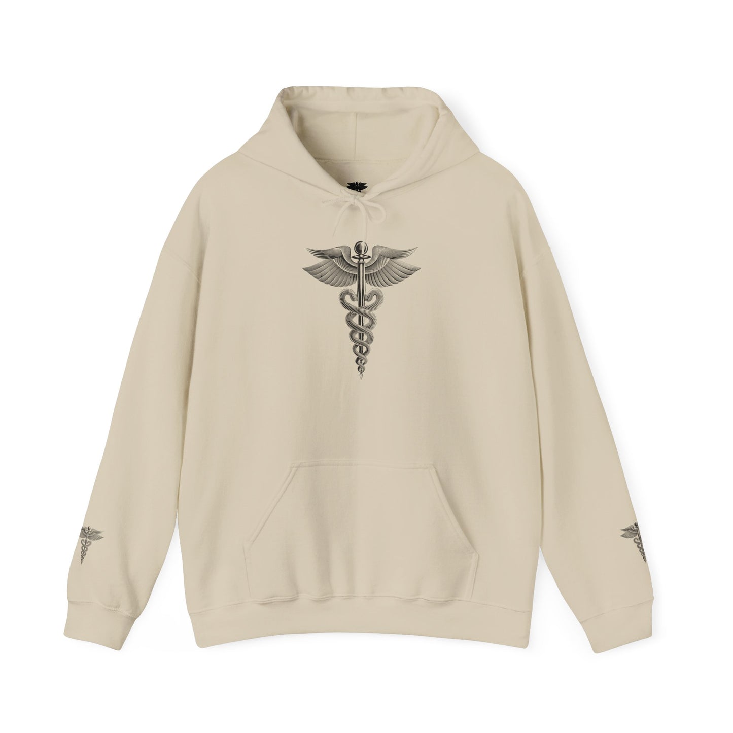 Caduceus Medical Hoodie - Unisex Pullover Sweatshirt
