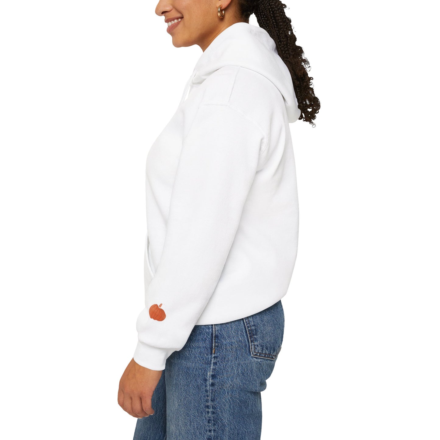Cozy Fall Vibes Hoodie, Unisex Sweatshirt for Autumn, Pumpkin Design, Perfect for Thanksgiving, Gift for Friends, Seasonal Wear