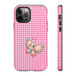 Cute Butterfly Phone Case, Tough Cases, Floral Phone Accessory, Gift for Her, Spring Fashion, Kids' Birthday Present, Pastel Aesthetic