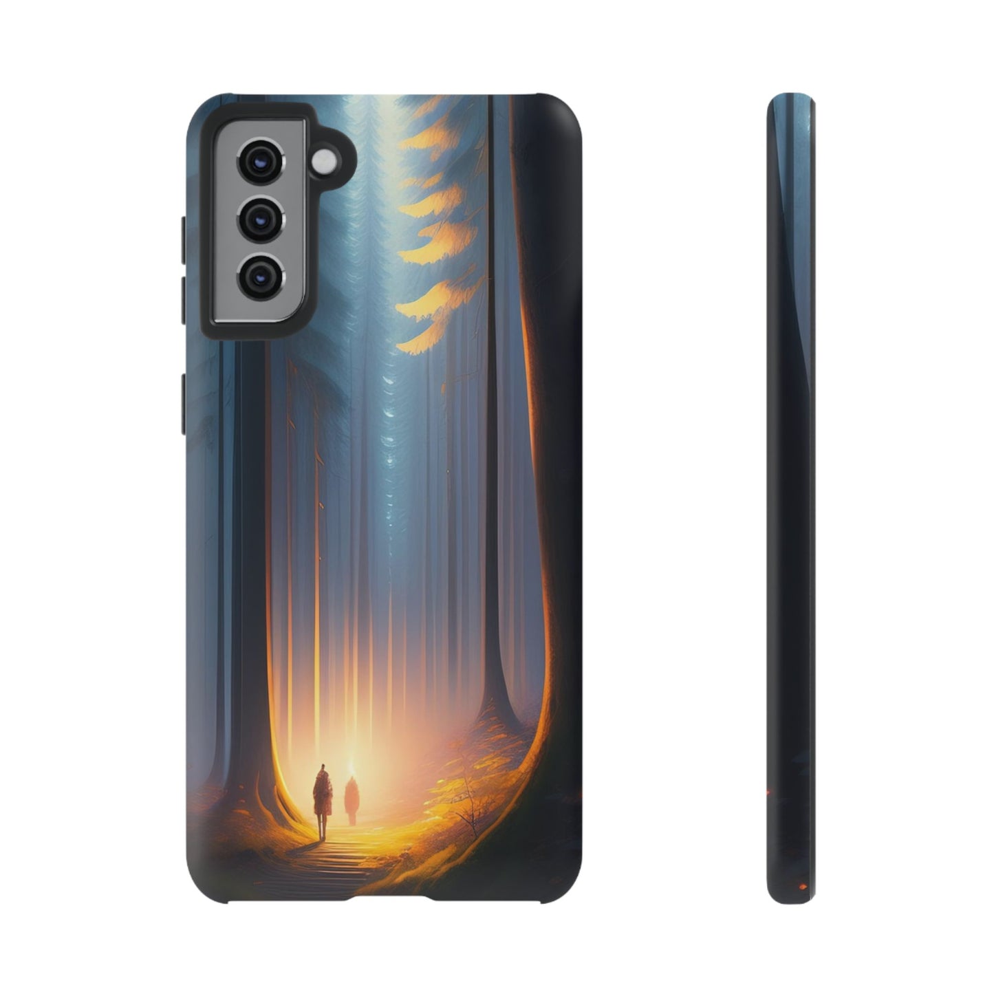 Phone Case — Mystical Forest Nightscape Protective Tough Case
