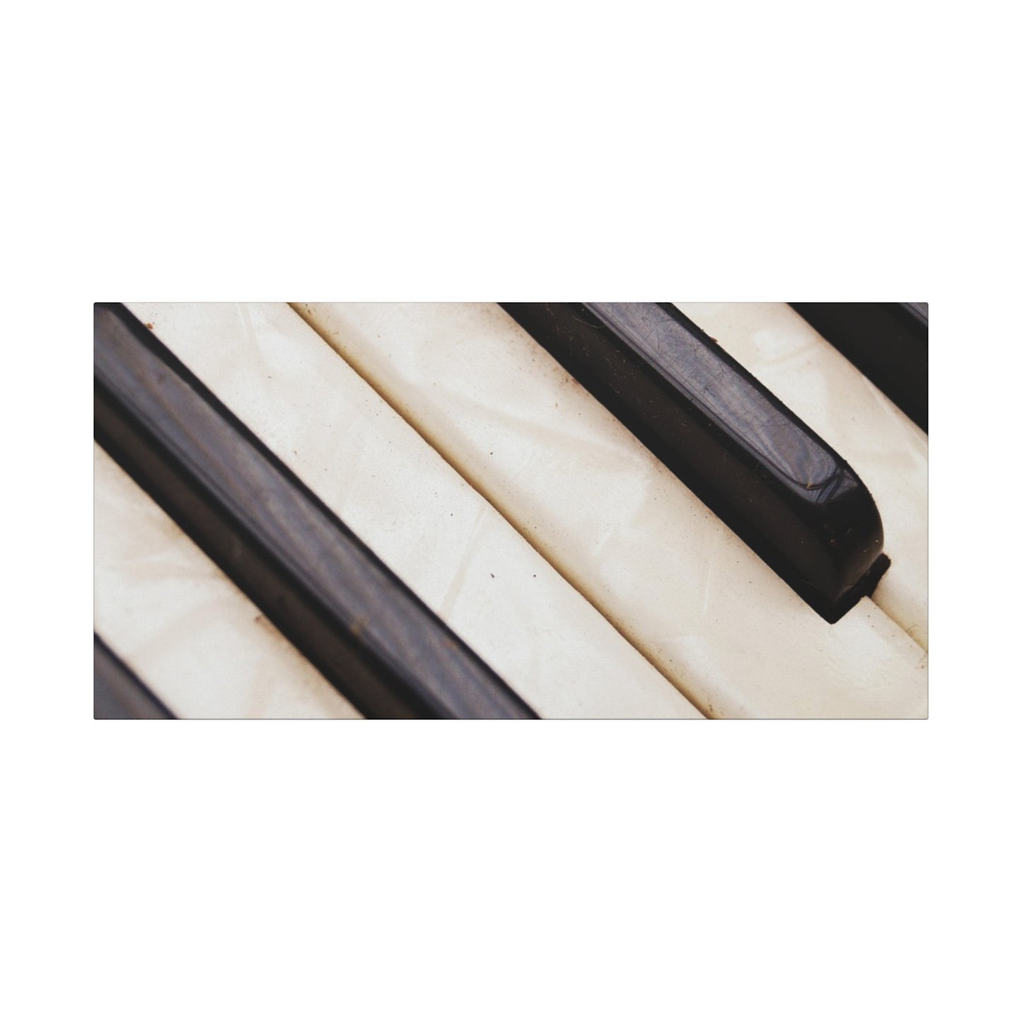 Piano Keys Canvas Wall Art, Music Decor for Home, Perfect Gift for Musicians or Music Lovers