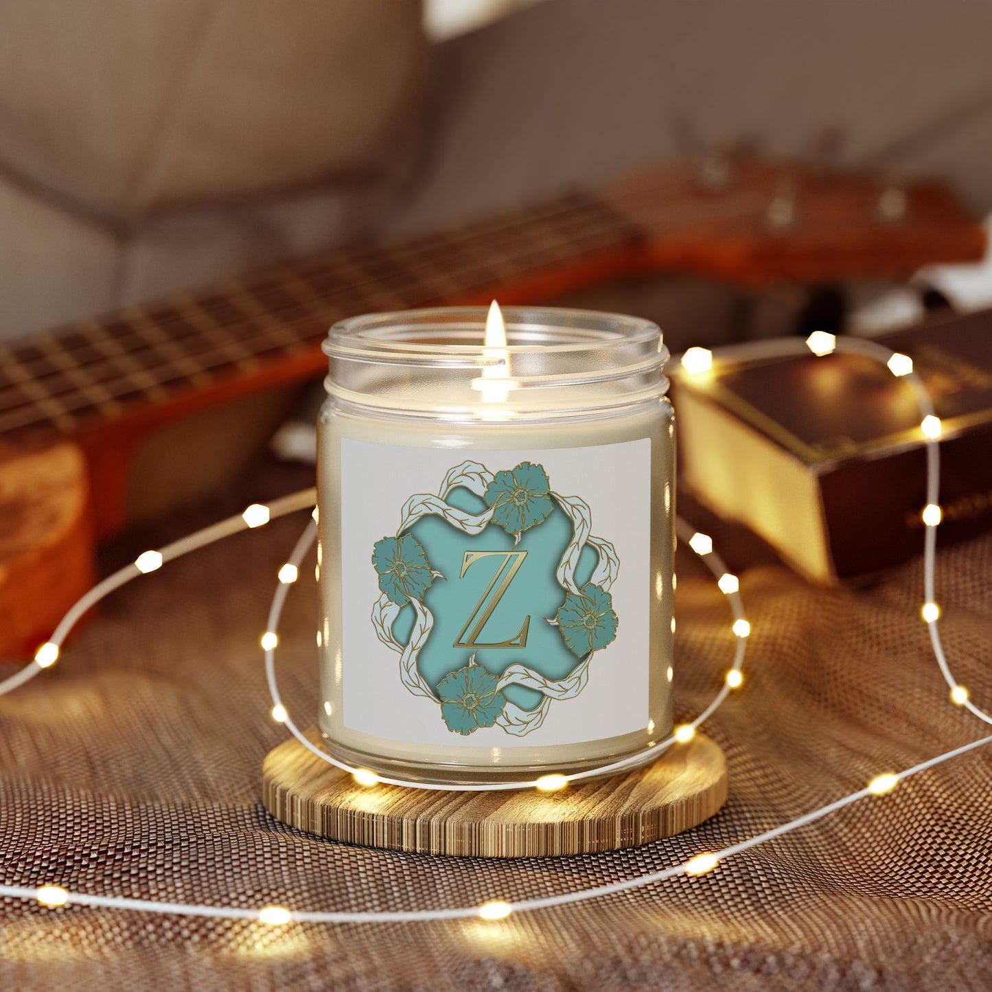 Scented Candles, Coconut Apricot Wax (4oz, 9oz)