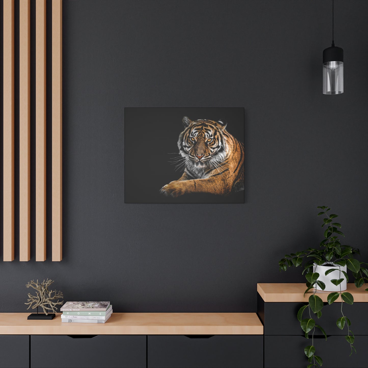 Majestic Tiger Canvas Art, Perfect for Animal Lovers
