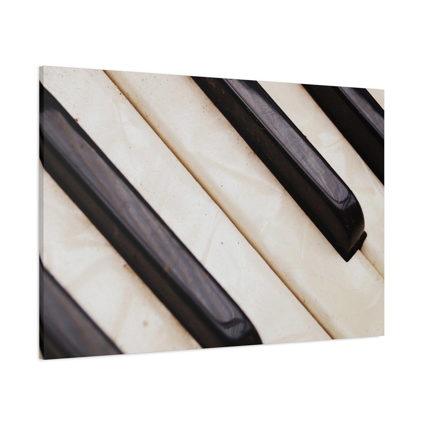 Piano Keys Canvas Wall Art, Music Decor for Home, Perfect Gift for Musicians or Music Lovers