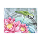 Lotus Blossom Matte Canvas Wall Art — Stretched 1.25" Decorative Print
