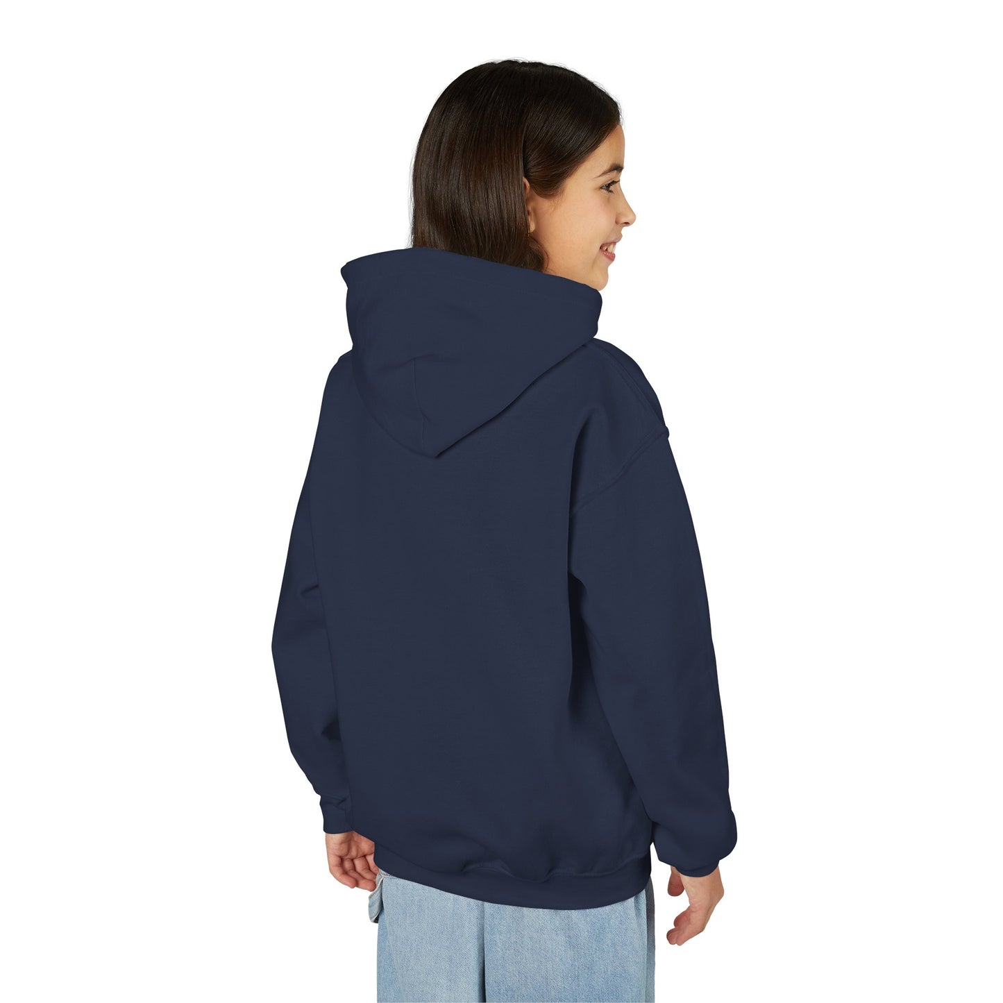 Youth Christmas Gnome Hoodie - "Merry Christmas" Holiday Kids Sweatshirt