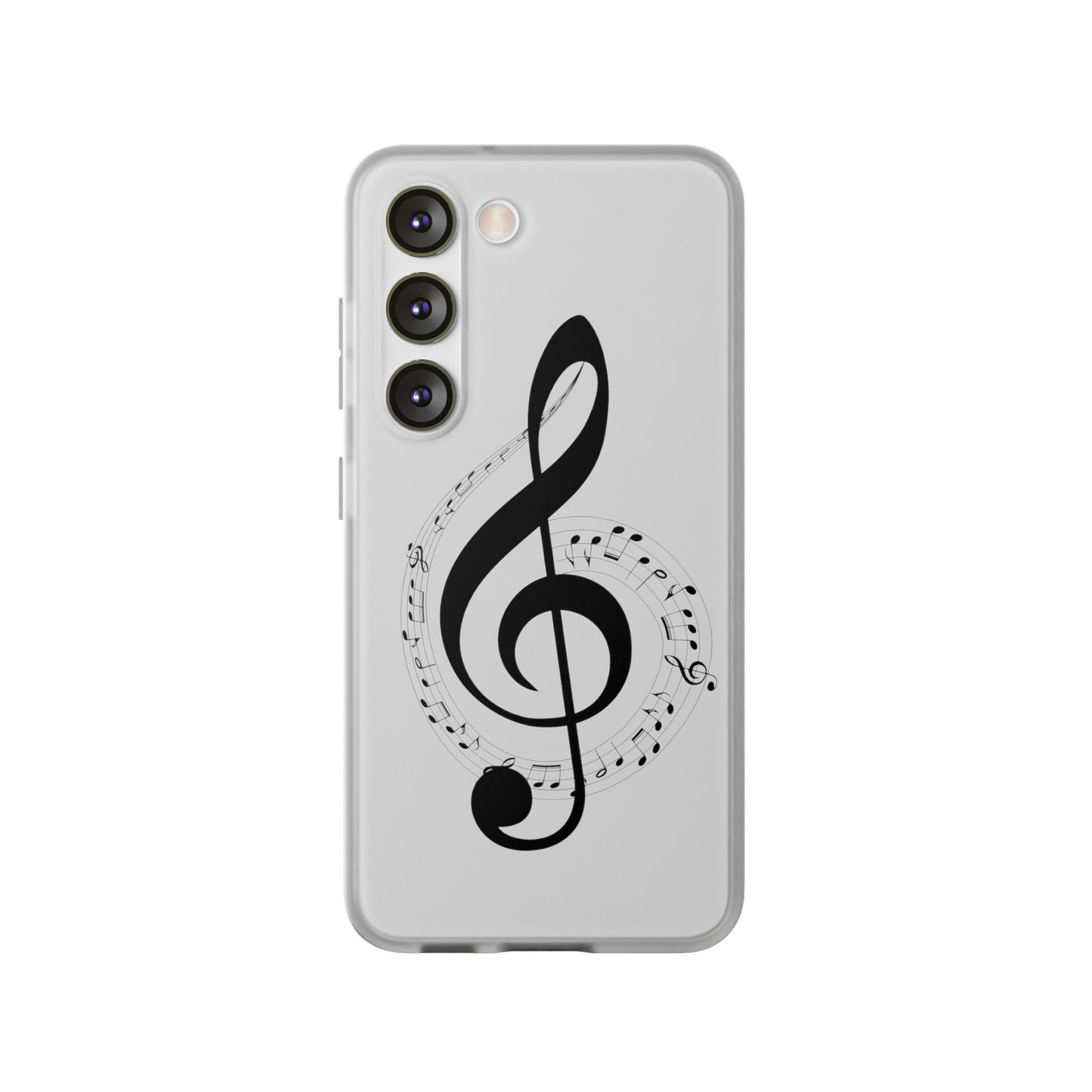 Phone Case — Musical Treble Clef Design