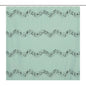 Musical note shower curtain