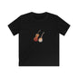 Musical Kids Tee - Playful Banjo and Guitar Design, Perfect for Music Lovers, Birthday Gift, Casual Outfit, Music Class