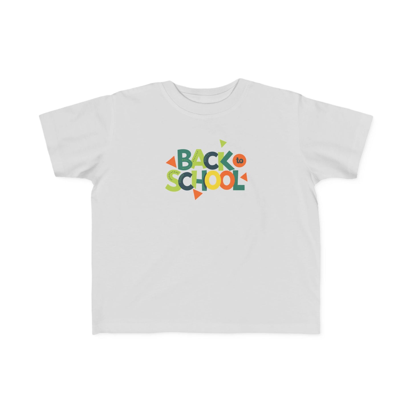 Colorful Toddler Tee - Perfect for Back to School