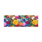 Vibrant Floral Matte Canvas Wall Art — Colorful Garden Print, Stretched 1.25"