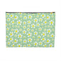 Floral Accessory Pouch for Organizing Essentials, Travel Makeup Bag, Spring Floral Zip Bag, Cute Gift for Women, Daisy Print Clutch