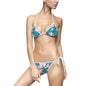 Floral Print Women's Bikini Swimsuit, Beachwear, Summer Swim, Pool Party, Vacation Essentials, Floral Bathing Suit