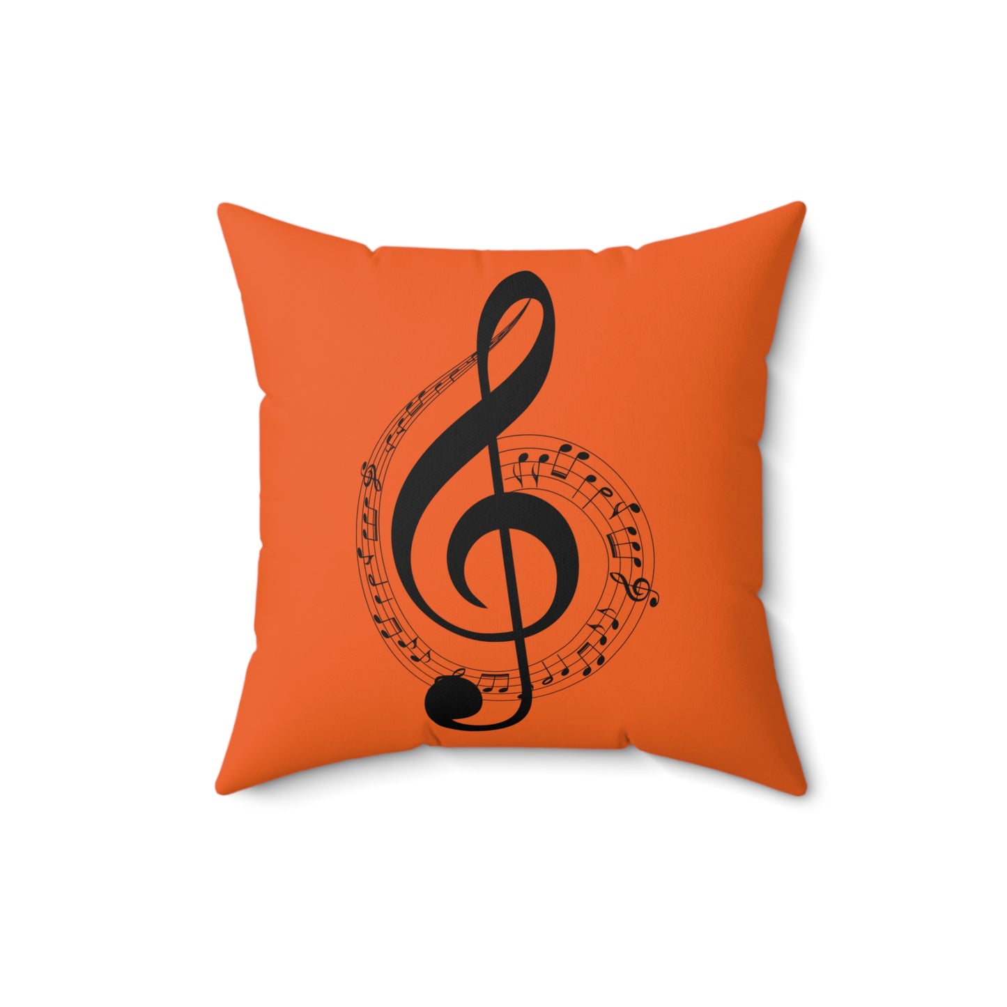 Musical Note Throw Pillow, Perfect for Music Lovers, Home Decor, Gift for Musicians, Hoodies, Halloween Decor