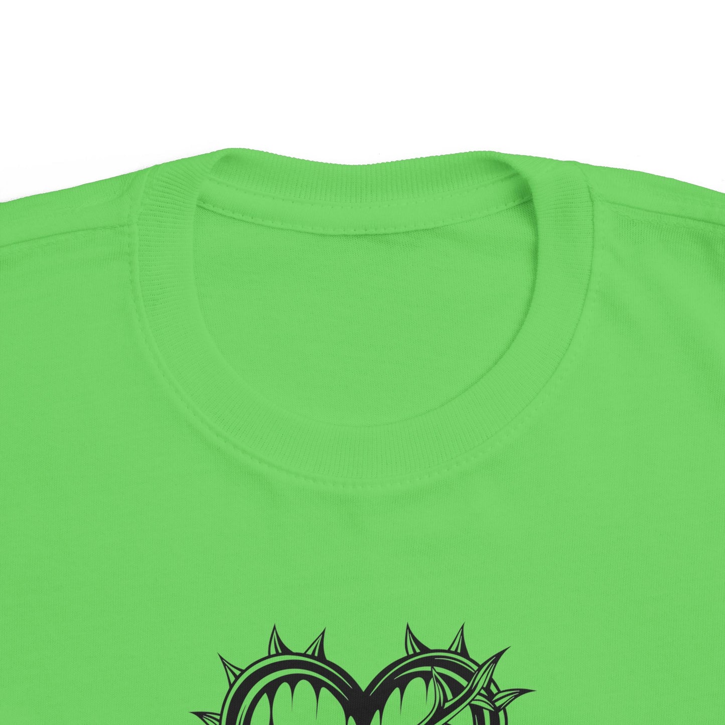 Toddler's Heart & Thorn Tee, Cute Kids T-Shirt, Children's Graphic Shirt, Gift for Toddlers, Cool Summer Outfit